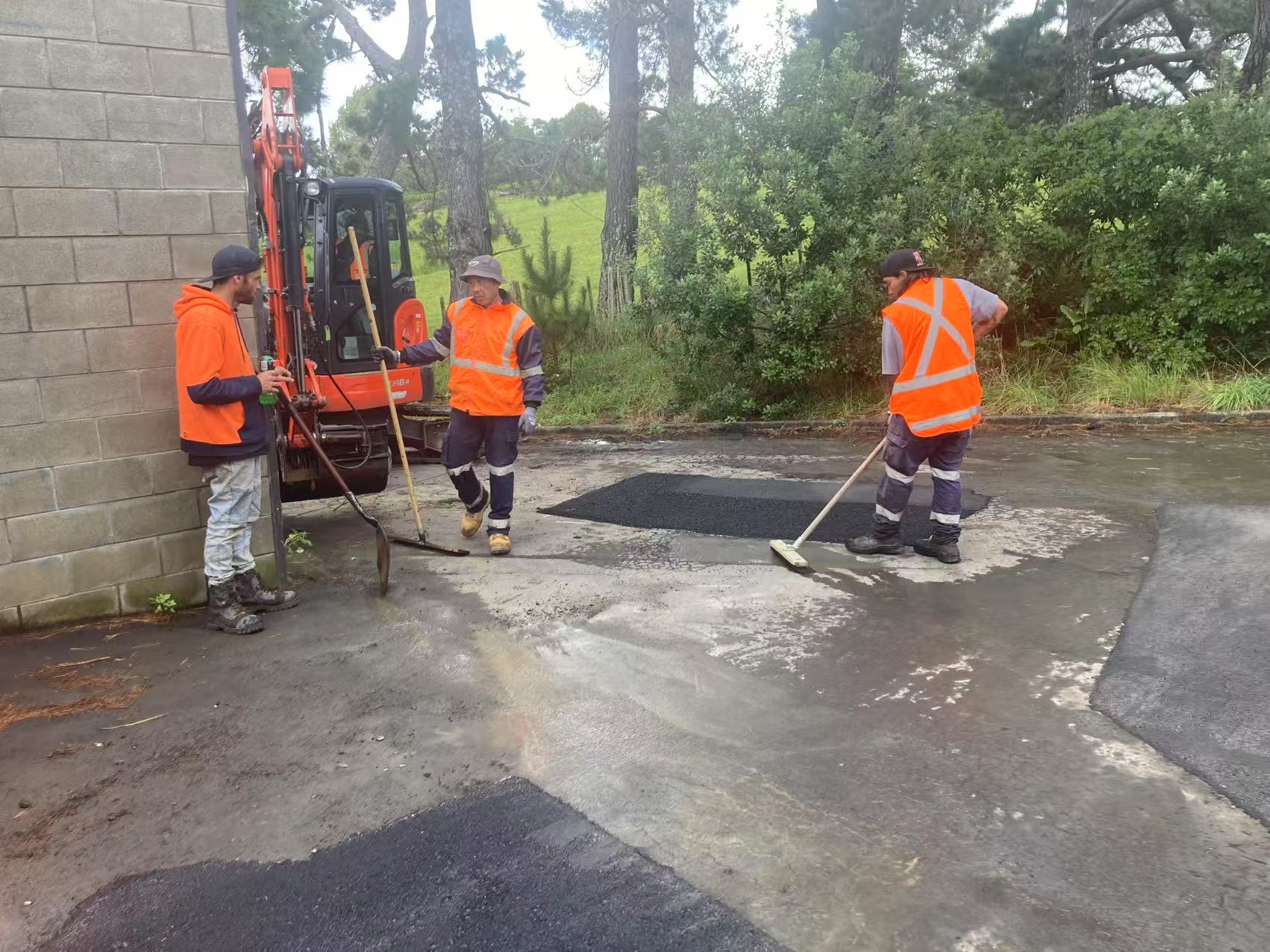 State Highway 16 Construction Progress